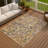 Machine Washable Indoor/Outdoor Jozwiak ACN2389 Abstract Rug-1854649156