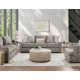 Cherisse 96" Tuxedo Arm Sofa with Reversible Cushions