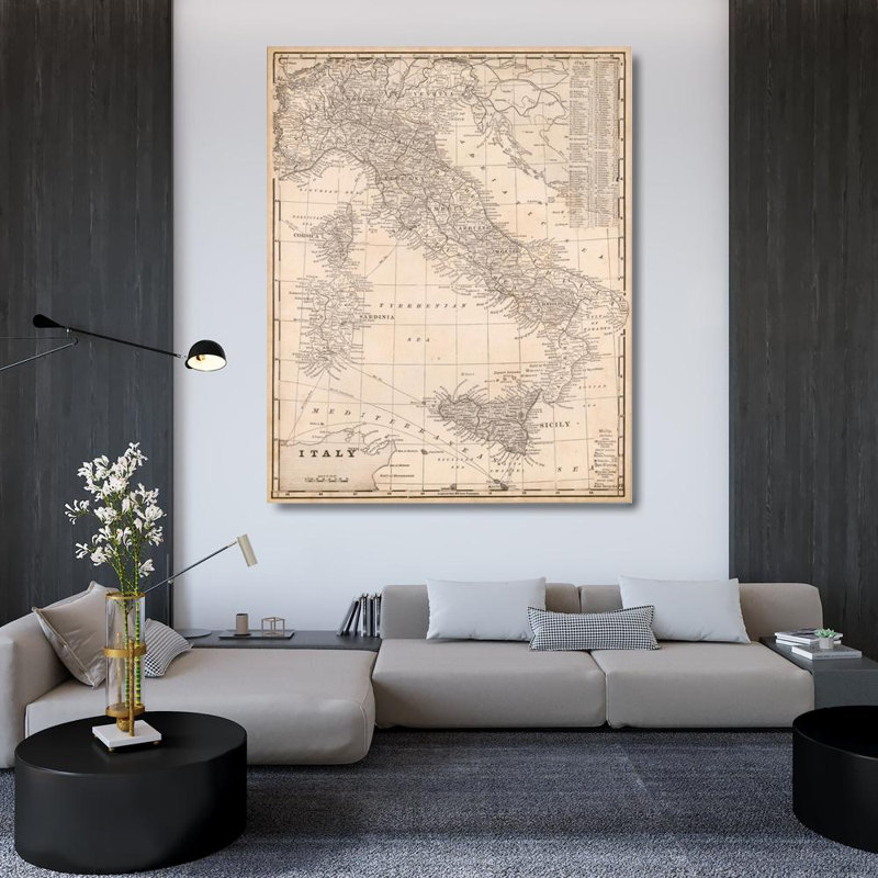 Carte antique de l'Italie