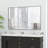 48"x32" Oversized Modern Rectangle Bathroom Mirror with Frame-406582962