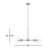 Hanford 5 - Light Dimmable Sputnik Modern Linear Chandelier-1192065059