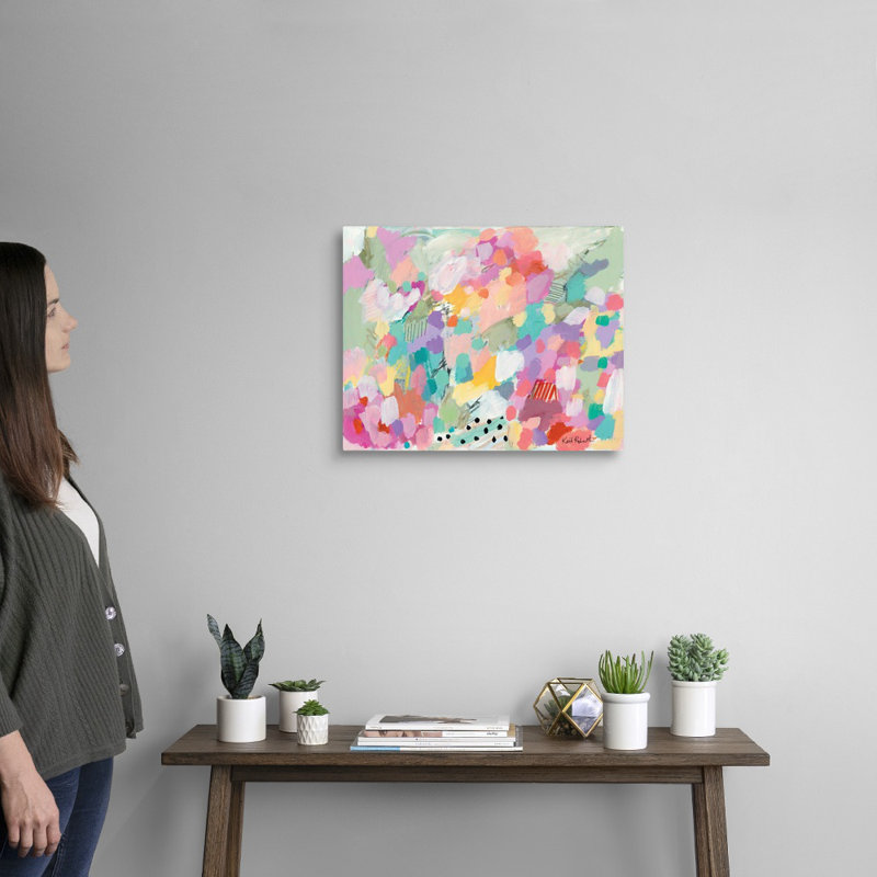 Reproduction d’art sur toile kaléidoscope par Kait Roberts, Toile tendue, H 16 po x l 20 po x P 1,25 po