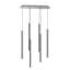 Luminaire suspendu cylindrique à 6 lumières DEL Baileyton-880037192