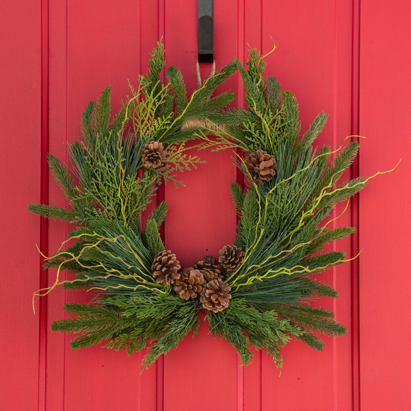 Tissage de forêt 22 po Evergreen, 22 po x 22 po