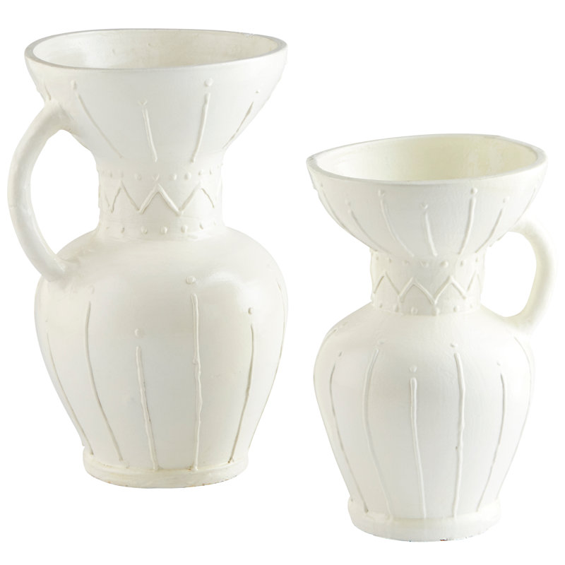 Ravine Terracotta Table Vase,  16" H x 11.25" W x 10" D