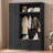 3-in-1 Hall Tree With Top Storage Cabinet, Open Storage, 3 Adjustable Side Shelves, 4 Heavy-duty Hooks, 2 Spacious Drawers And Seat Bench-703264685