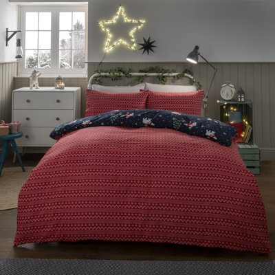 The Seasonal Aisle Christa Cotton Animal Print Duvet Cover Set with Pillow Shams and Pillowcases