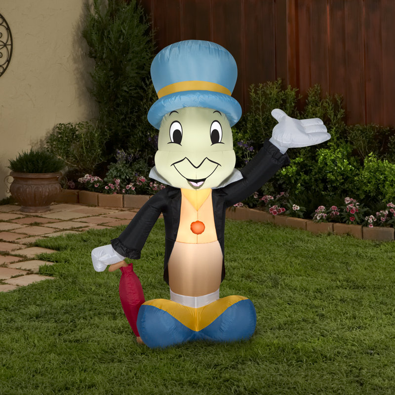 Limited Edition Jiminy Cricket Inflatable with Blue Hat