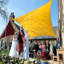 Waterproof Garden 3.6m Square Shade Sail