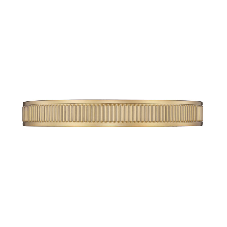 Arne 20.75 inch 1 Light Flush Mount in Matte Black