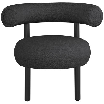 Bordeaux Boucle Fabric Accent Chair
