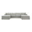 Teddy 140" 3 - Piece Upholstered Sectional-91149941