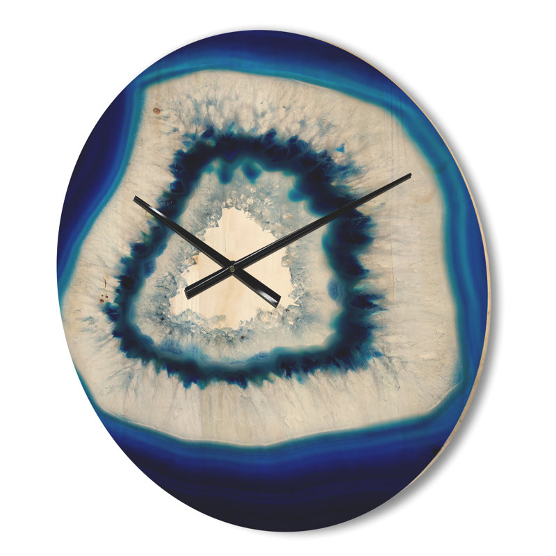 Horloge murale Slice of Agate, Moyenne