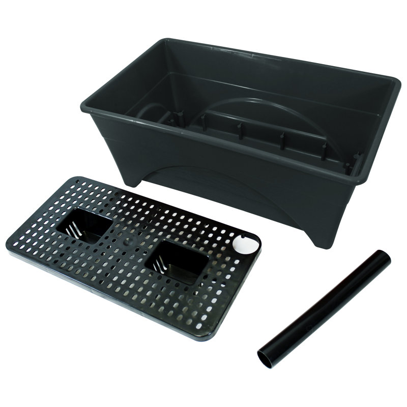 Fentress Elevated Planter, Charcoal