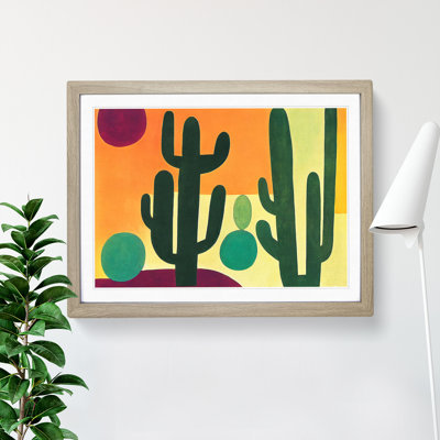 Abstract Cactus Vol.1 - Framed Print