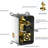 Gold Dual Shower Head - 12 Inch Square Wall Mounted. -balanced Valve To Scalding. Overhead Rainfall With Wide Coverage. Easy Install And Clean. Comes Arm, Handheld Head, Hose, Holder, & Manual In For-118036828