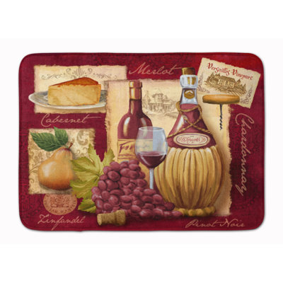 Blaisdell Memory Foam Non-Slip Bath Rug