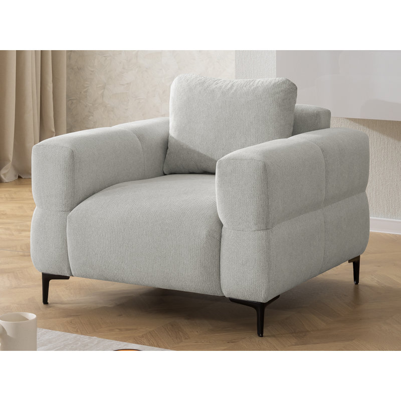 Cardea 2 - Piece Living Room Set, Light Grey