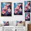 Fleur de pommier cubiste Fusion III - impression d'art mural floral-657591889-657591885