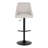 Harper Adjustable Barstool with Rounded T Footrest-100170046