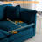 Hibbell U-shaped Sectional Sofa W/reversible Footrest, 5-seater Convertible Corner Couch With 2 Ottomans ,modern Minimalist Soft Sofa & Couch For Living Room-109946811