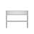 Desk 31.5" H, With 2 Shelves And 2 Legs-1831644481
