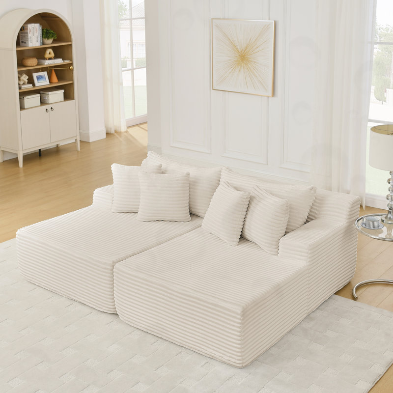 Velours côtelé beige