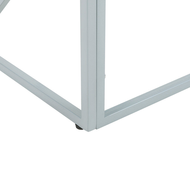Melany Frame Coffee Table, Silver