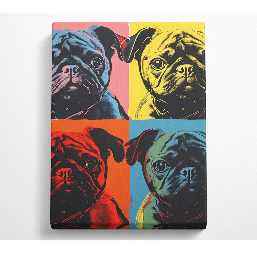 Pop Art Mops - Druck