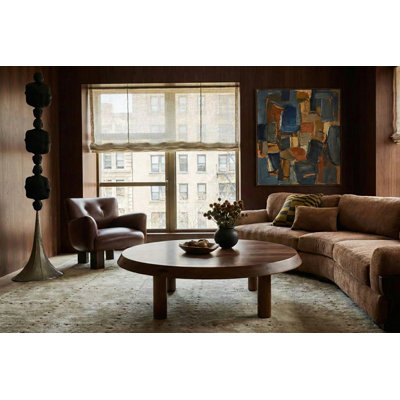 Sora 48" Solid Wood Coffee Table