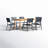 Anautica 6 - Person Patio Dining Set with Rectangular Table