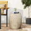 Table d'appoint en béton Aquilla