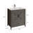 30" Bathroom Vanity Set With Drop-in Sink and Faucet, Hidden Storage Space-113575899-113575897