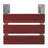 ErgoSeat II Concealed Screw Wall Mounted Safety Seat ADA Compliant 250 lb Weight Capacity