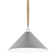 Julienne 1 - Light Hiroshi Gray / Sugar White / Washed Wood Single Pendant