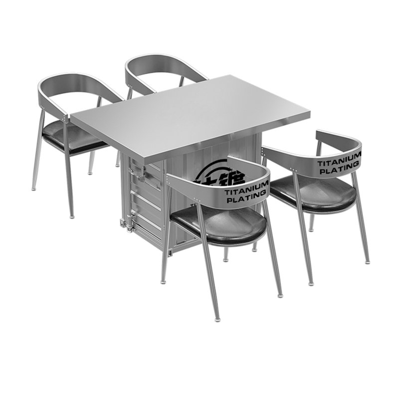 Katileya Pedestal Dining Set, 29.6"H x 47.3"L x 31.5"W
