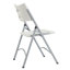 Table ronde pliante robuste avec 4 chaises