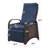 Sahiba Outdoor Recliner Patio Chair with Cushion-2007571041