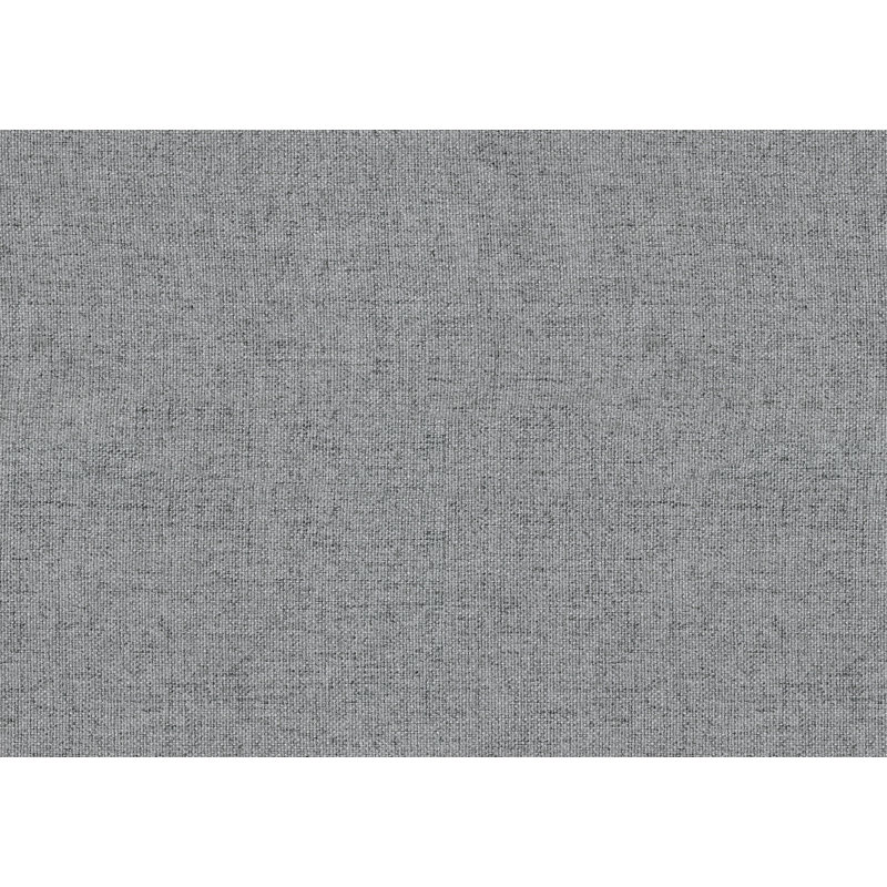 Coussin à accoudoirs arrondis rembourrés en tissu 1pc, Gris