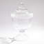 Greek Key Handmade Glass Jar