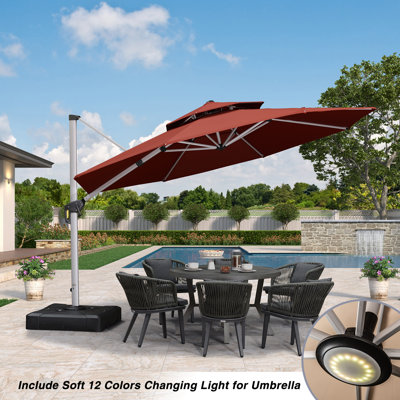 Parasol en porte-à-faux 12 pi