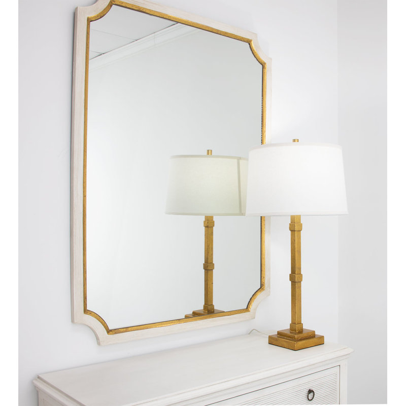 Irina Table Lamp, Antiqued Silver Leaf