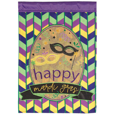 Drapeau de jardin en polyester Azpeitia