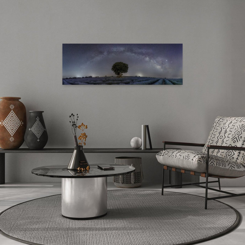Art mural de paysage de paysage, H 12 po x l 36 po