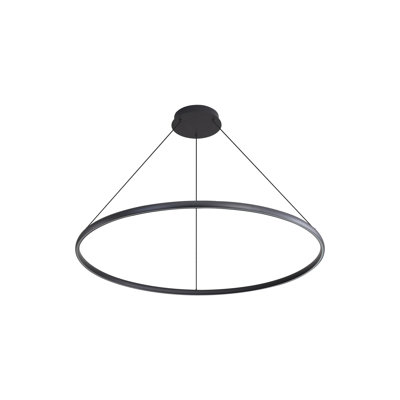 Nurein 47" LED Ring Chandelier