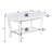Carbin 36" Oval Coffee Table with Shelf-181487805