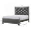 Tête de lit tapissier capitonnée 1pc-1209717306