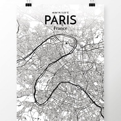 " Paris City Map "