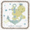 «Nautical Friends III» par Moira Hershey, art textuel sur toile tendue