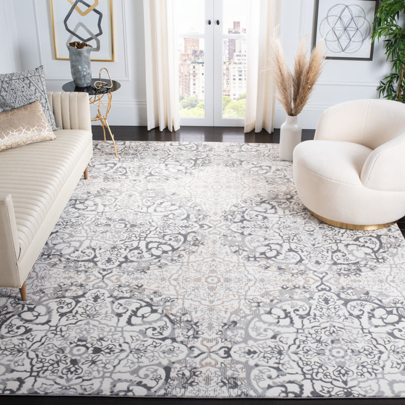 Mcmillen Performance Ikat Rug, Rectangle 4'5" x 6'5"